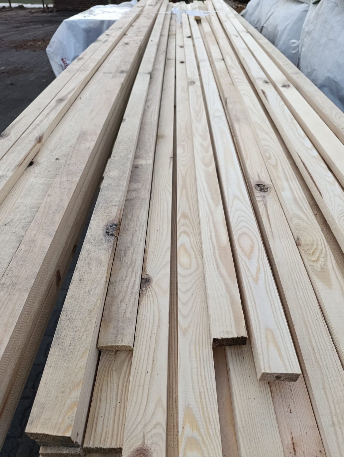 Kiefernholzleiste 25x50 mm MIX